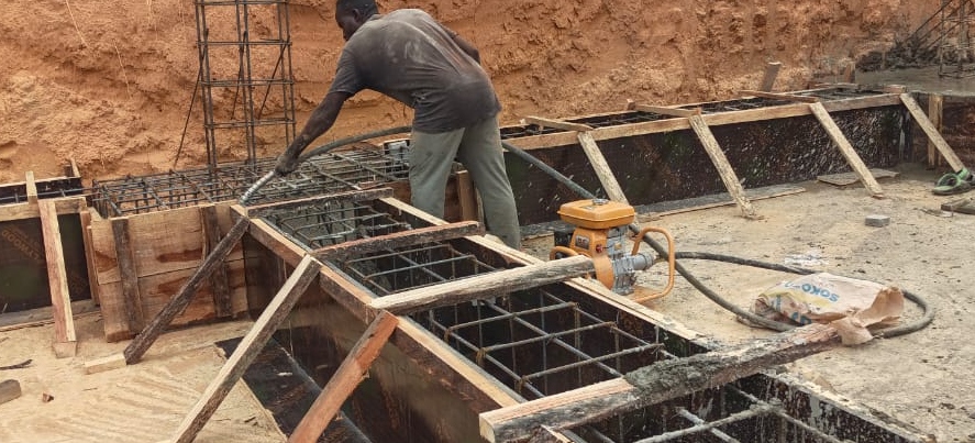 Formwork and foundation activity